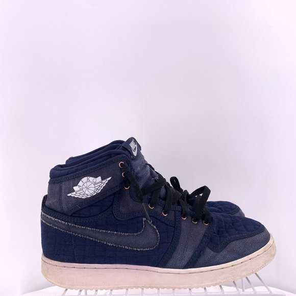 jordan 1 retro ajko blue quilted